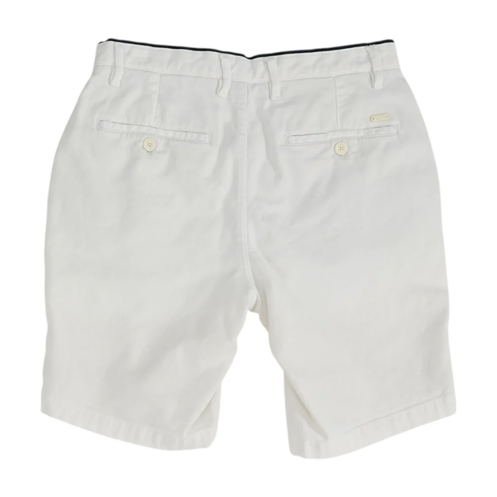 White Denim Shorts - Image 2